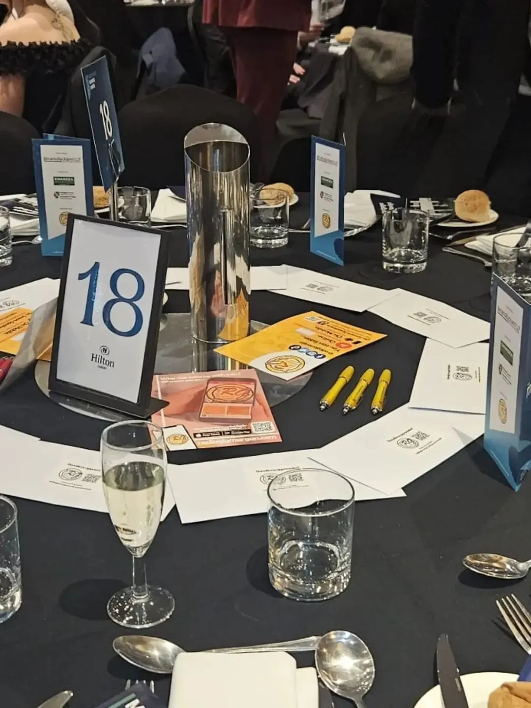 WhiteForm table at the South Wales Business Awards 2026